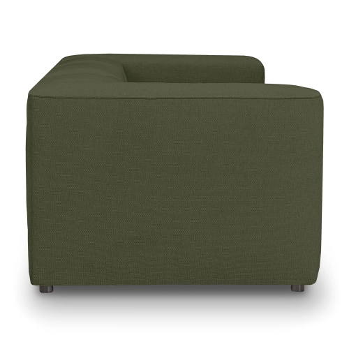 Sofa modułowa 3 osobowa 300x100 cm Luss oliwkowa szeniI | MONONI.PL