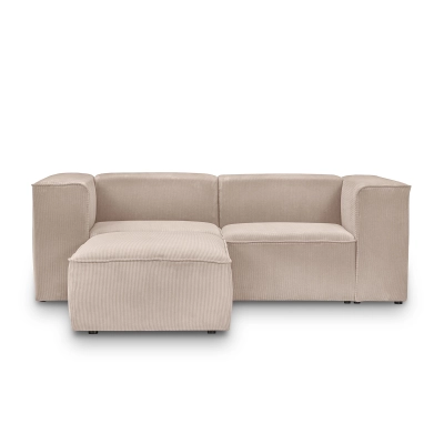 Luss modulare Zweisitzer Schlafsofa 220x200 cm Kord | MONONI.pl