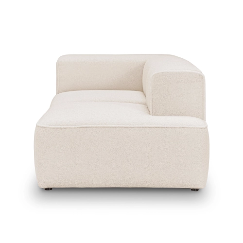 Sofa modułowa  230x100 cm Luss śmietankowy beż boucle  I MONONI.PL