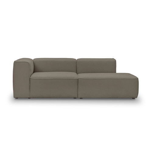 Nowoczesna sofa modułowa  230x100 cm Luss kawowa boucle I MONONI.PL