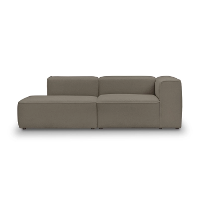 Modernes modulares Sofa 230x100 cm Luss Kaffee Boucle I MONONI.PL