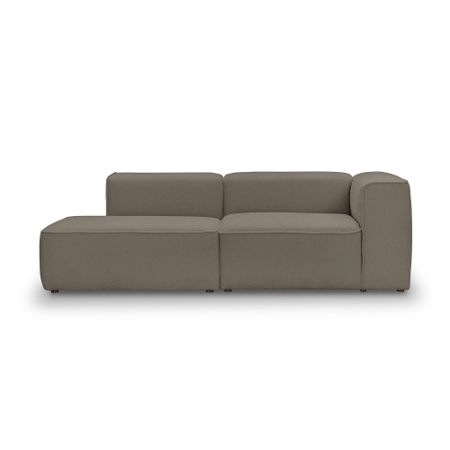 Modernes modulares Sofa 230x100 cm Luss Kaffee Boucle I MONONI.PL