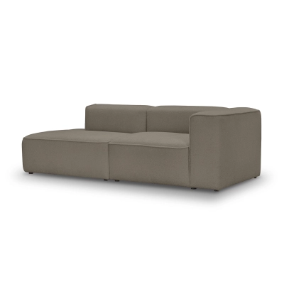 Nowoczesna sofa modułowa  230x100 cm Luss kawowa boucle I MONONI.PL