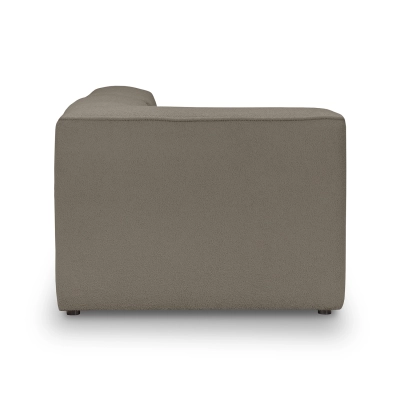 Nowoczesna sofa modułowa  230x100 cm Luss kawowa boucle I MONONI.PL