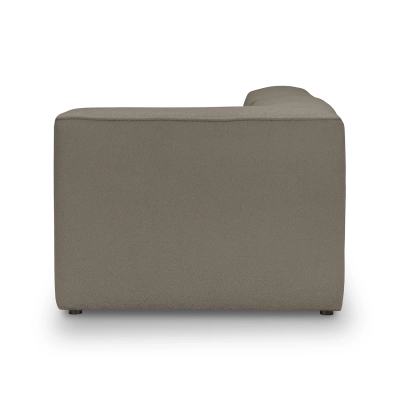 Nowoczesna sofa modułowa  230x100 cm Luss kawowa boucle I MONONI.PL