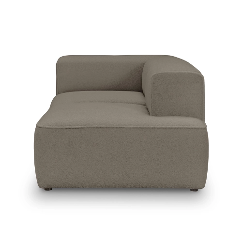 Modernes modulares Sofa 230x100 cm Luss Kaffee Boucle I MONONI.PL