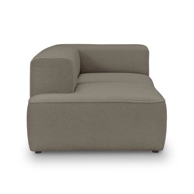 Nowoczesna sofa modułowa  230x100 cm Luss kawowa boucle I MONONI.PL