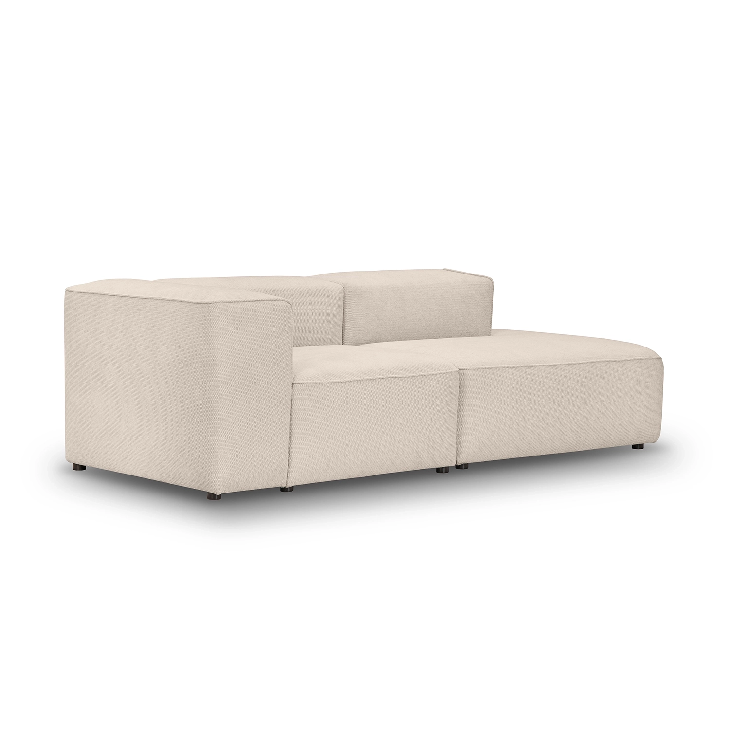Modulares Sofa 230x100 cm mit Armlehne Luss beige I MNONI.PL