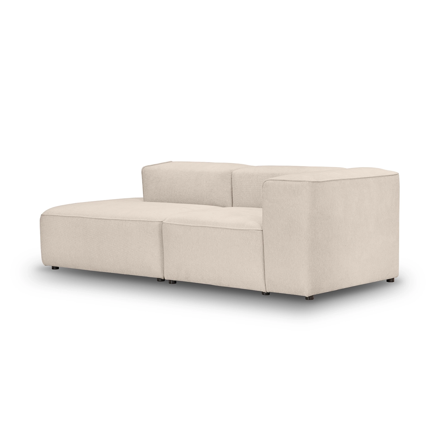 Modulares Sofa 230x100 cm mit Armlehne Luss beige I MNONI.PL