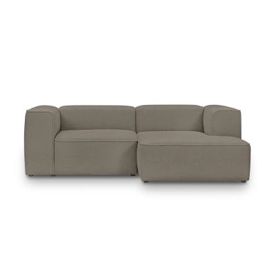 Modulares 2-Sitzer Schlafsofa 230x160 cm Luss coffee boucle I MONONI