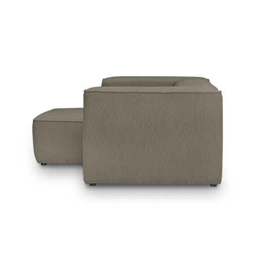 Modulares 2-Sitzer Schlafsofa 230x160 cm Luss coffee boucle I MONONI