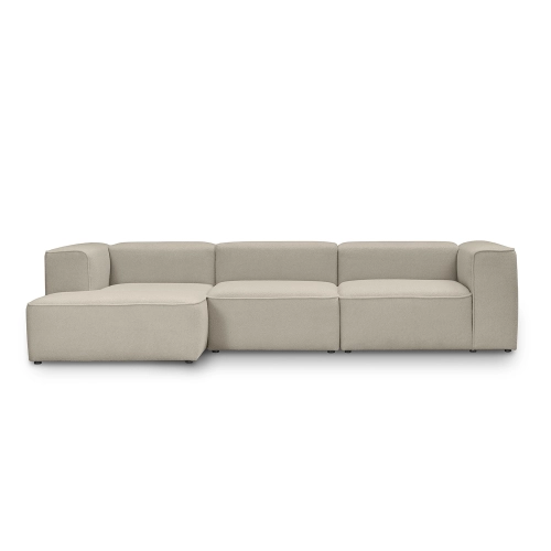 Luss 3-Sitzer modular Ecke 300x160 cm beige boucle | MONONI.PL