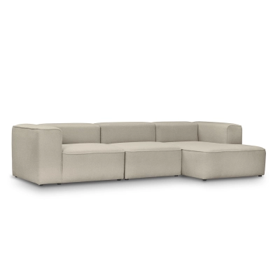 Luss 3-Sitzer modular Ecke 300x160 cm beige boucle | MONONI.PL