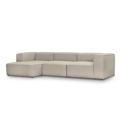Luss 3-Sitzer modular Ecke 300x160 cm beige boucle | MONONI.PL
