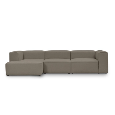 Modulares 3-Sitzer Schlafsofa 300x160 cm Luss coffee boucle| MONONI.PL