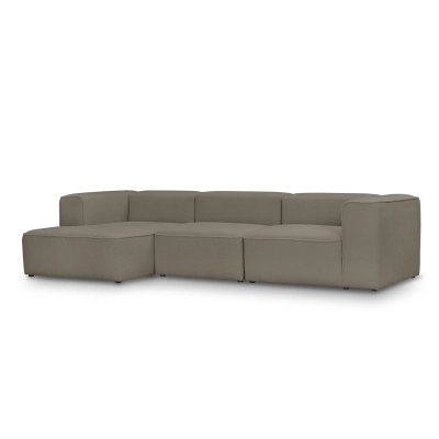 Modulares 3-Sitzer Schlafsofa 300x160 cm Luss coffee boucle| MONONI.PL