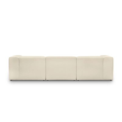 Modulares 3-Sitzer Schlafsofa 300x160 cm Luss beige boucle| MONONI.PL