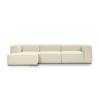 Modulares 3-Sitzer Schlafsofa 300x160 cm Luss beige boucle| MONONI.PL