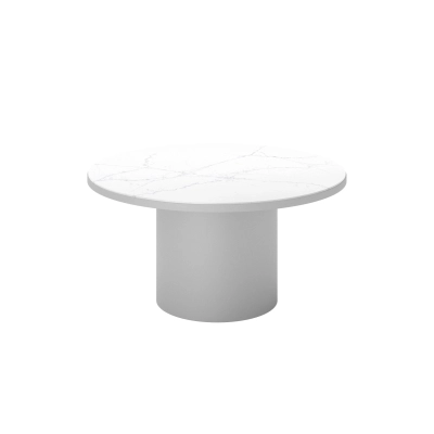 Tuba Waltz Couchtisch fi 80 cm mit Steinplatte I MONONI.PL