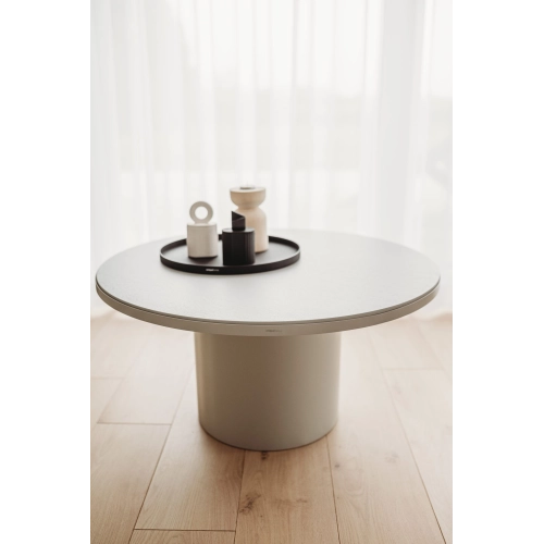 Tuba Waltz Couchtisch fi 80 cm mit Steinplatte I MONONI.PL
