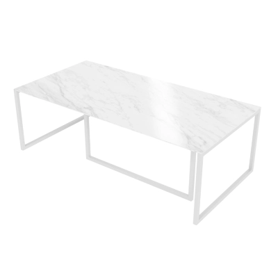 Tulle Couchtisch 120x60 mit Glasplatte I MONONI.PL