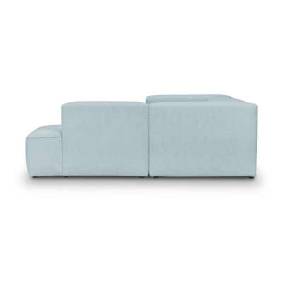 Modulares Ecksofa Luss 220x210 cm hellblau Chenille I MONONI.PL