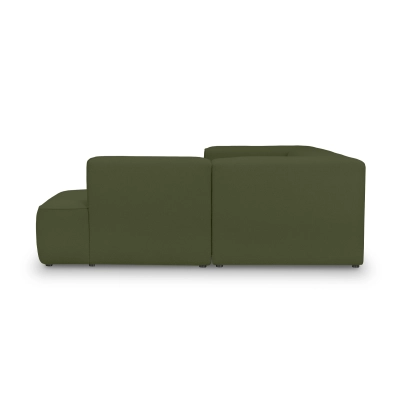 Kleines Ecksofa 220x210 cm Luss olive boucle I MONONI.PL