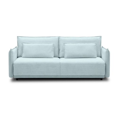 Lorena Schlafsofa 227x110 cm hellblau Chenille | MONONI.PL