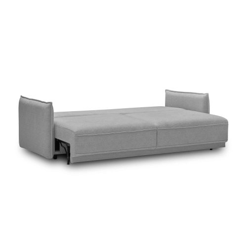 kopia Sofa rozkładana 227x110 cm Lorena szary dzianina | MONONI.PL