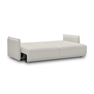 Sofa rozkładana 227x110 cm Lorena jasno szary dzianina | MONONI.PL