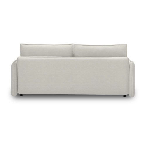 Schlafsofa 227x110 cm Lorena hellgrau gestrickt | MONONI.PL