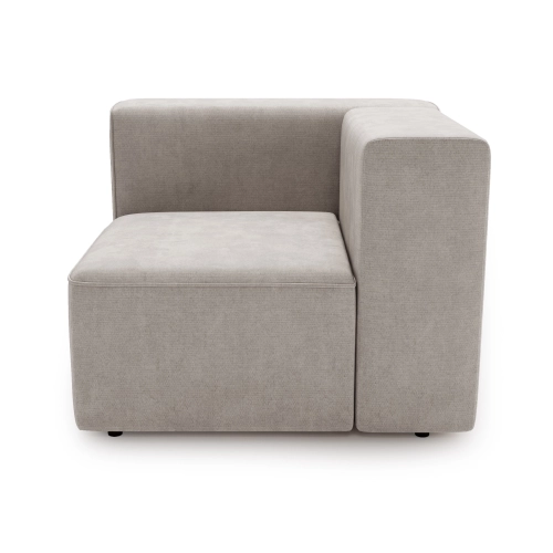 Seitenmodul Luss L 90 mit Armlehne, boucle I MONONI.PL