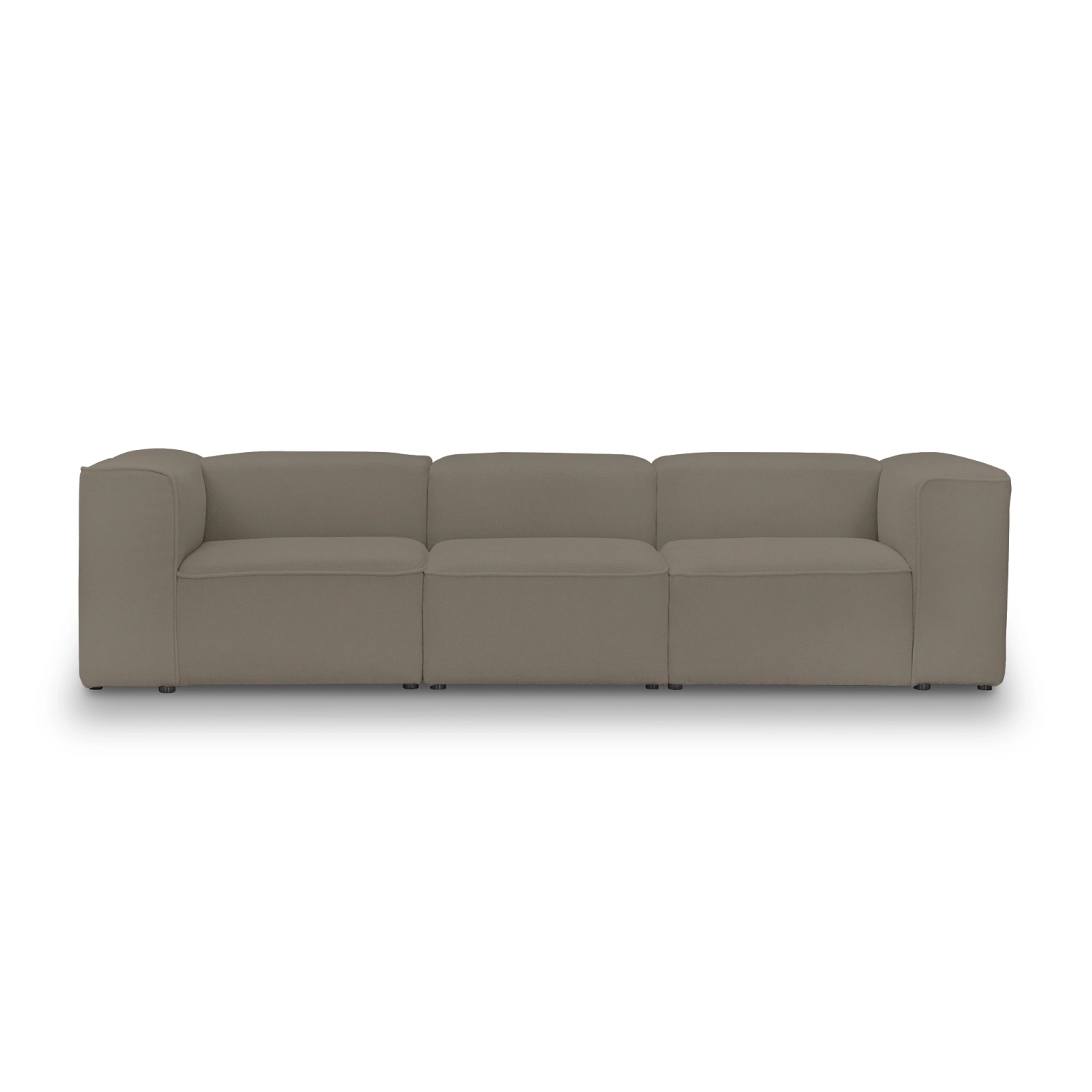 Nowoczesna sofa modułowa 3 osobowa 300x100 cm Luss kawowa I MONONI.PL