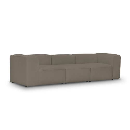 Nowoczesna sofa modułowa 3 osobowa 300x100 cm Luss kawowa I MONONI.PL