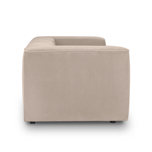 Duża sofa modułowa 3 osobowa 300x100cm Luss beżowa sztruks I MONONI.PL