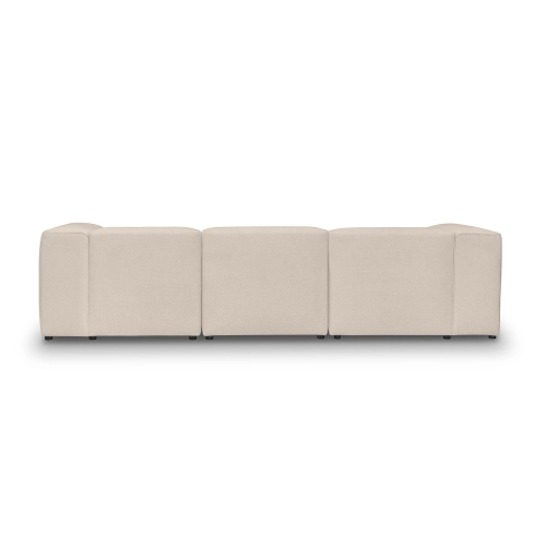 Modulares 3-Sitzer Sofa 300x100 cm Luss beige Chenille I MONONI.PL
