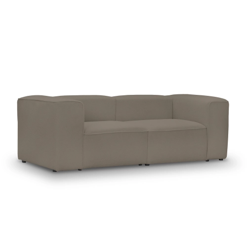 Modulares 2-Sitzer Sofa 220x100 cm Luss coffee boucle I MONONI.PL