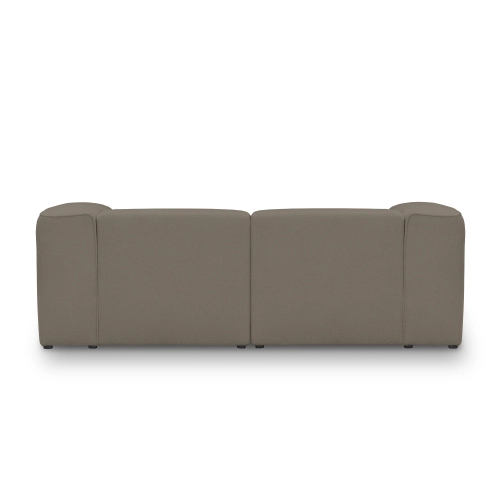 Sofa modułowa 2 osobowa 220x100 cm Luss kawowa boucle I MONONI.PL