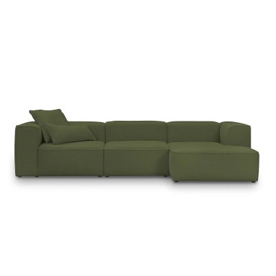 Narożnik modułowy 300x160 cm Luss oliwkowa zieleń|  MONONI.PL