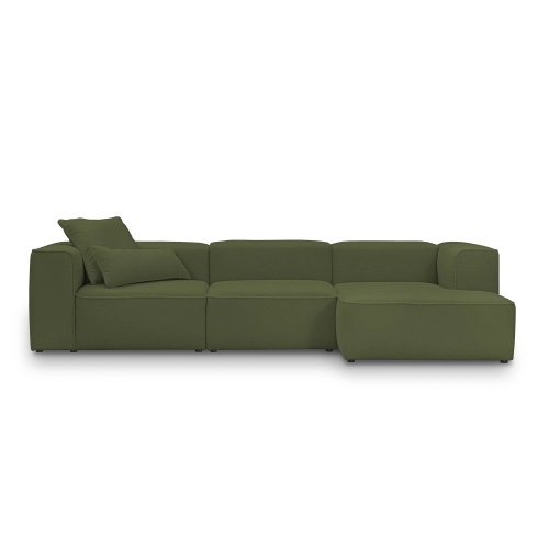 Narożnik modułowy 300x160 cm Luss oliwkowa zieleń|  MONONI.PL