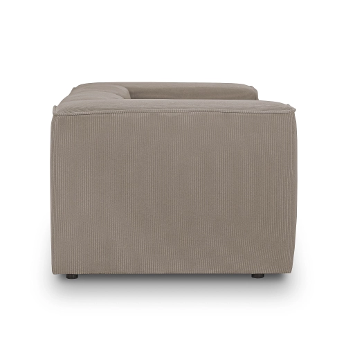 Sofa modułowa 2 osobowa 220x100 cm Luss taupe sztruks I MONONI.PL