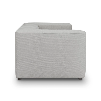 Wygodna sofa modułowa 3 osobowa 330x100 cm Luss jasnoszara I MONONI.PL