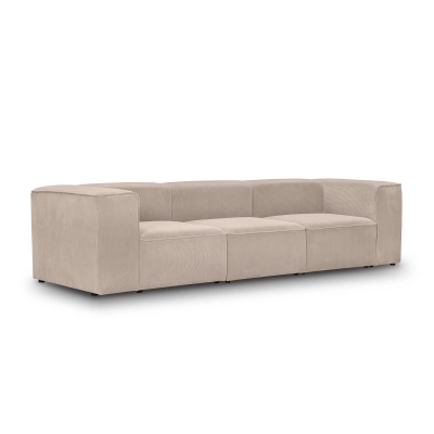 Modernes modulares 3-Sitzer-Sofa 330x100 cm Luss beige I MONONI.PL