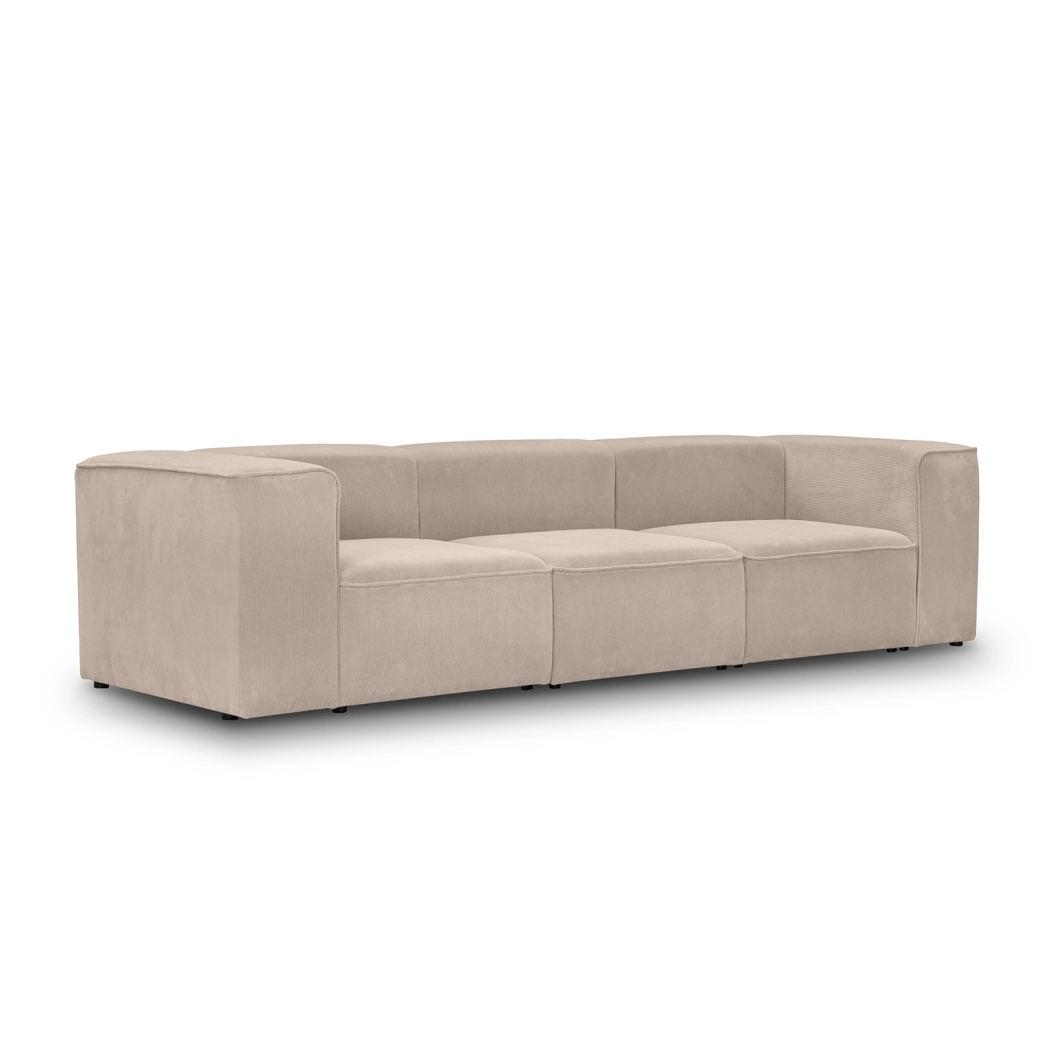 Modernes modulares 3-Sitzer-Sofa 330x100 cm Luss beige I MONONI.PL