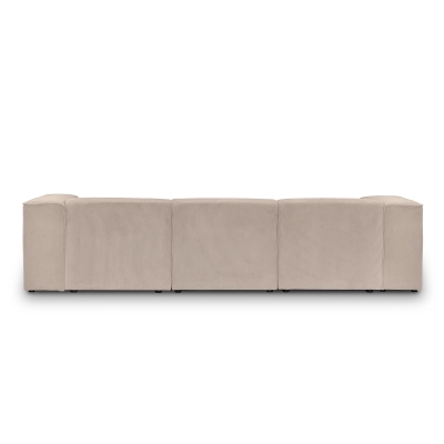 Modernes modulares 3-Sitzer-Sofa 330x100 cm Luss beige I MONONI.PL