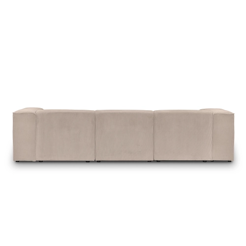 Modernes modulares 3-Sitzer-Sofa 330x100 cm Luss beige I MONONI.PL