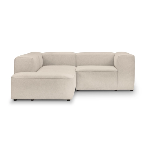 Moderne modulare Ecke 210x210 cm Luss hellbeige I MONONI.PL
