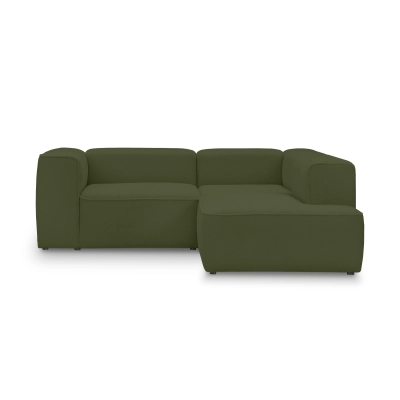 Kleine modulare Ecke 210x210 cm Luss olive boucle I MONONI.PL