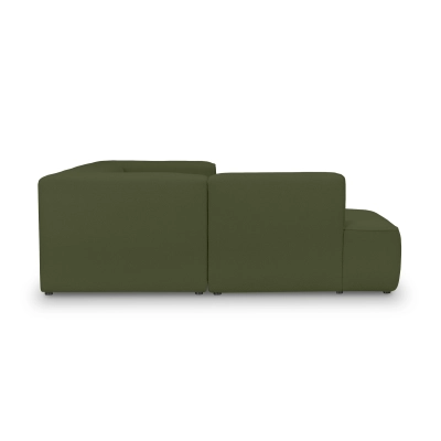 Kleine modulare Ecke 210x210 cm Luss olive boucle I MONONI.PL