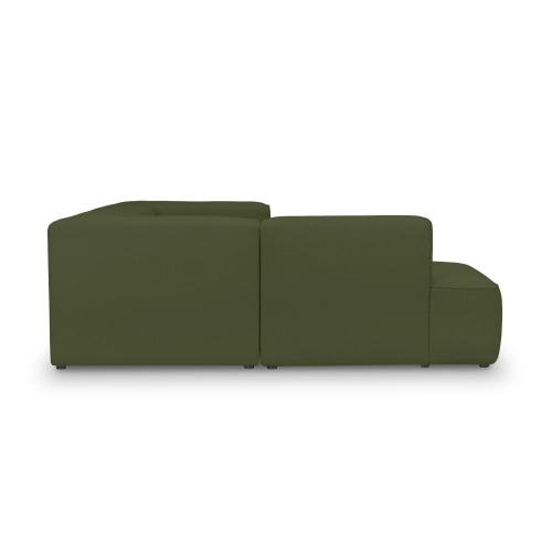 Kleine modulare Ecke 210x210 cm Luss olive boucle I MONONI.PL